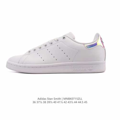 真标 阿迪达斯 Adidas 经典Y运动板鞋 新版本 Adidas Originals Stan Smith 厚底增高小白鞋！脚感新升级！整双鞋依旧是传统的低帮