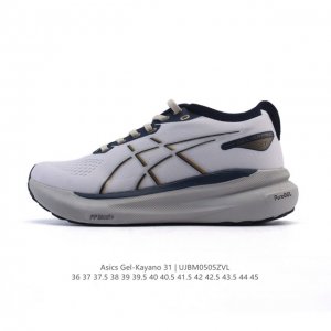 公司级 Asics男女同款运动鞋亚瑟士厚底增高老爹鞋Asics Gel-Kayano 31 休闲运动鞋秋季透气休闲鞋减震轻质跑步鞋 稳定支撑缓震马拉松跑步鞋 经
