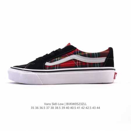 万斯 Vans Sk8-Low 经典款 小红书爆款低帮休闲帆布拼接硫化板鞋 工艺 硫化1:1 重量1:1 真标 原钢印 材质标 鞋型标 合格证 尺码 35 36 - 点击图像关闭