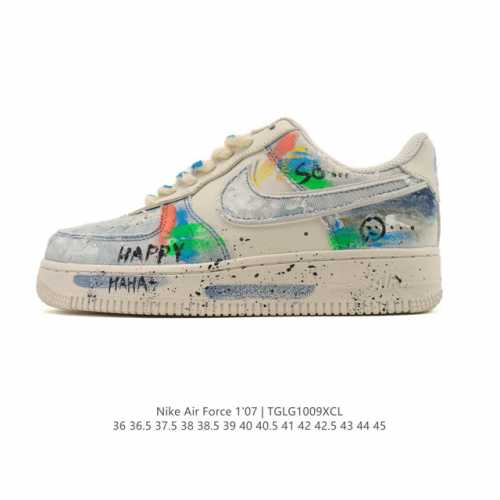 公司级 Af1耐克 Nike Air Force 1 ‘07 Low 空军一号 厚底增高百搭运动板鞋 原楦头原纸板 打造纯正空军版型，专注外贸渠道 全掌内置蜂窝