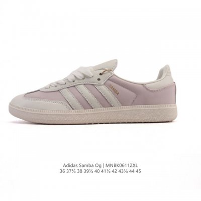 阿迪达斯 德训鞋 Adidas Originals Samba Og Shoes 经典运动鞋小白鞋 T头鞋 男女鞋 彰显休闲摩登风情的时尚经典鞋。它诞生于50年