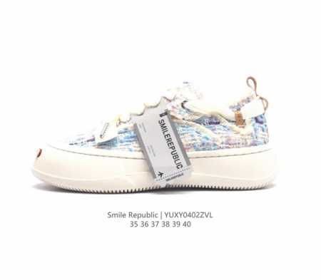 Smilerepublic 厚底开口笑帆布鞋系列 小红书热门款 半包头运动拖鞋 厚底增高板鞋 Smilerepublic 向前一步 保持微笑: 檀健次主理品牌 - 点击图像关闭