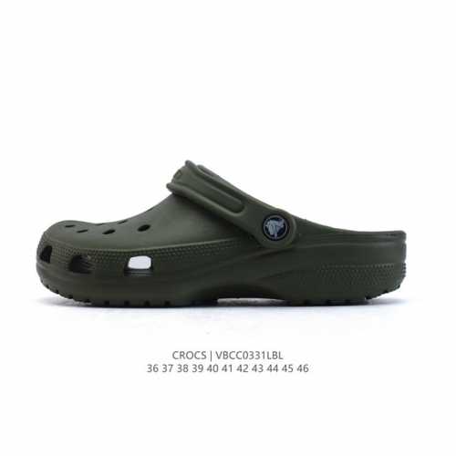 Crocs 沙滩洞洞鞋 男女士休闲厚底增高凉拖鞋 卡骆驰明星同款 厚底增高凸显大长腿沙滩鞋 选择尺码时 建议选大一码 脚感更舒适 这款没有鞋盒 类型：男女鞋 尺