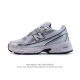 160 new Balance Mr740 Nb新百伦系列复古老爹风休闲运动慢跑鞋。采用轻质牛剖革拼接透气网眼衬垫织物鞋面材质 T-Beam大底提供足步弓支撑