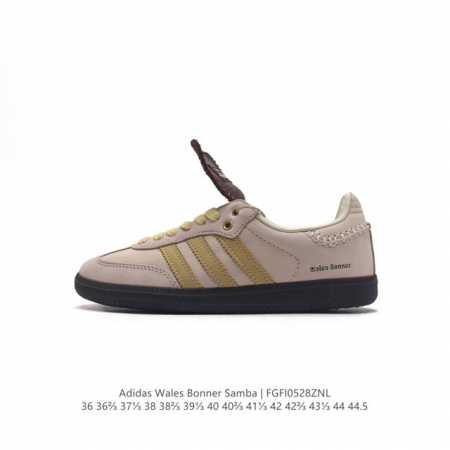 阿迪达斯 Adidas Wb Sambanubuck 三叶草 经典复古运动板鞋 性价比天花板 先行尝鲜版。桑巴纪念日系列德训鞋。Adidas 近70年的经典sa - 点击图像关闭