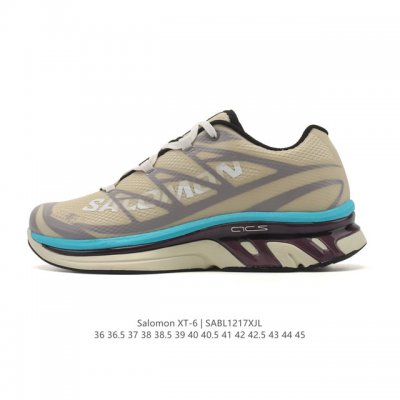 公司级 萨洛蒙 Salomon 男女同款 城市轻户外防水透气舒适耐磨休闲穿搭运动鞋 透气潮流穿搭日常休闲老爹鞋 Xt-6 Expanse 萨洛蒙的户外休闲运动鞋