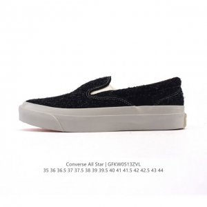 新品 Converse匡威休闲鞋 一脚蹬One Star Cc Slip Pro男女滑板鞋 时尚运动鞋 545C 黑 白Golf Wang 携手 Convers