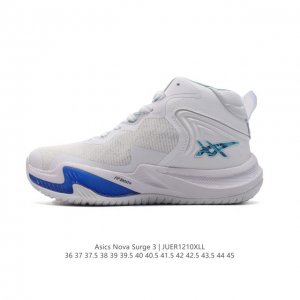 公司级 新款 亚瑟士 Asics 篮球鞋巴黎奥运款中帮缓震nova Surge 3 Paris运动男款篮球鞋 1061A049-750-巴黎奥运款。亚瑟士nov