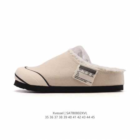 公司级 吴建豪个人新锐品牌Xvessel G.O.P Mule Slip On 重工解构厚底软木运动鞋 百搭乞丐风增高帆布面板鞋休闲男女鞋 包头运动拖鞋，古法手 - 点击图像关闭
