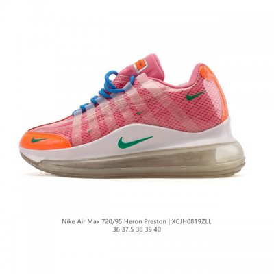新品公司级 耐克与Heron Preston的联名鞋款Nike Air Max 720 95 Heron Preston By You 气垫缓震运动跑步鞋，这是