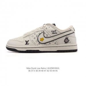 公司级 真标 耐克 Nike Sb Dunk Low Pro 男女款运动鞋复古板鞋。采用柔软皮革鞋面，经久耐穿，塑就如元年款 Dunk 般的复古质感。鞋头透气孔