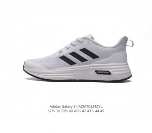 Adidas阿迪达斯 Galaxy 5 Shoes跑步运动鞋 挑战里程畅跑网面跑步运动鞋 无论你跑一公里 两公里,还是五公里,这款adidas跑步鞋力求令你在奔