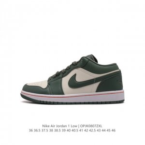 耐克 乔丹air Jordan 1 Low Aj1 乔1 乔丹1代aj1 低帮复古文化休闲运动篮球鞋。从 5 年面世的元年款汲取设计灵感，采用简洁大方的经典外观