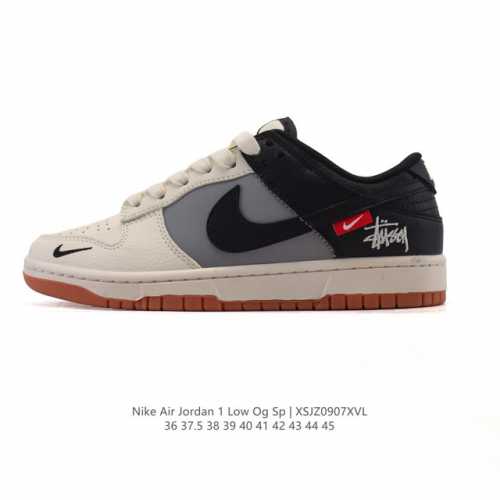 公司级 耐克 乔丹Air Jordan 1 Low Aj1 乔1 乔丹1代Aj1 低帮复古文化休闲运动篮球鞋。该鞋款从 1985 年元年款汲取设计灵感，焕新演绎