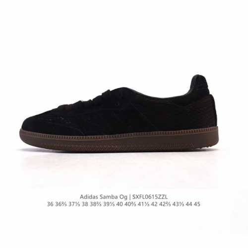 阿迪达斯 德训鞋 Adidas Originals Samba Og Shoes 经典运动鞋小白鞋 T头鞋 女鞋 彰显休闲摩登风情的时尚经典鞋。它诞生于50年代