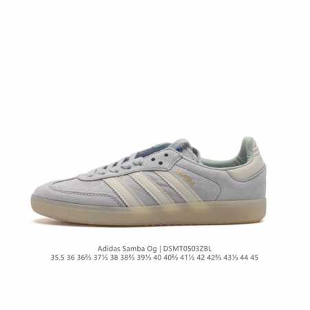 阿迪达斯 德训鞋 Adidas Originals Samba Og Shoes 经典运动鞋小白鞋 T头鞋 男女鞋 彰显休闲摩登风情的时尚经典鞋。它诞生于50年 - 点击图像关闭