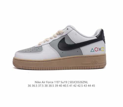 公司级 Af1耐克 Nike Air Force 1 07 Low 空军一号 原楦头原纸板 打造纯正空军版型 专注外贸渠道 全掌内置蜂窝气垫 原盒配件 原厂中底