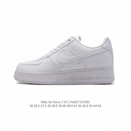 耐克 Nike Air Force 1 '07 Low 空军一号含气垫 小白鞋 低帮百搭厚底增高休闲运动板鞋。柔软、弹性十足的缓震性能和出色的中底设计，横跨复古 - 点击图像关闭
