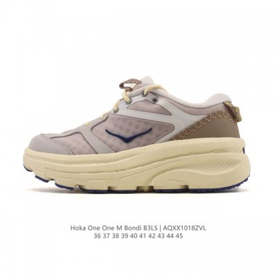 新品公司级 Hoka One One Bondi B3Ls联名运动鞋Hoka One One Bondi B3Ls 舒适防滑耐磨 低帮跑步鞋 男女同款运动鞋 出