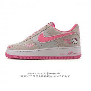 公司级 Af1耐克 Nike Air Force 1 ‘07 Low 空军一号 厚底增高百搭运动板鞋 原楦头原纸板 打造纯正空军版型，专注外贸渠道 全掌内置蜂窝