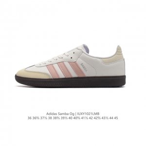 福利特价 阿迪达斯 德训鞋 ADIDAS ORIGINALS SAMBA OG SHOES 经典运动鞋小白鞋 T头鞋 男女板鞋 彰显休闲摩登风情的时尚经典鞋。它
