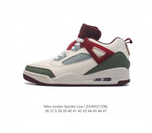 耐克 Nike Jordan Spizike Low 经典爆裂纹复古运动篮球鞋 全新低帮造型吸睛 整双鞋在融合了 Air Jordan 经典鞋款中的标志性元素之