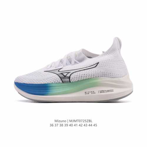 公司级 Mizuno 美津浓 复古时尚休闲舒适减震运动跑步鞋 美津浓Wave机械缓震，可以说是机械缓震跑鞋科技的翘楚。有着非凡的适应性，有着充分而持久的缓震能力