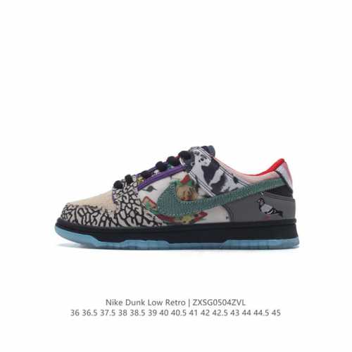 耐克 Nike Sb Dunk Low Pro 男女同款运动鞋复古板鞋，尽情迈步，彰显个性风采。采用柔软皮革鞋面，经久耐穿，塑就如元年款 Dunk 般的复古质感