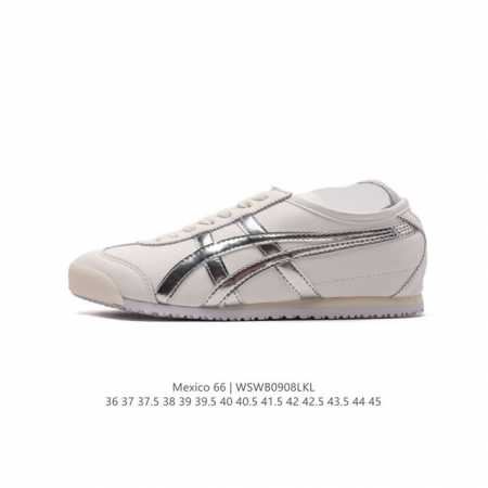 真标 Asics 亚瑟士 男女鞋真标半码制 日产经典老牌-鬼塚虎 Onitsuka Tiger Mexico 66经典墨西哥系列复古经典百搭板鞋休闲运动鞋慢跑鞋 - 点击图像关闭