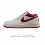 耐克 乔丹Air Jordan 1 Low Aj1 乔1 乔丹1代Aj1 低帮复古文化休闲运动篮球鞋。从1985 年面世的元年款汲取设计灵感，采用简洁大方的经典