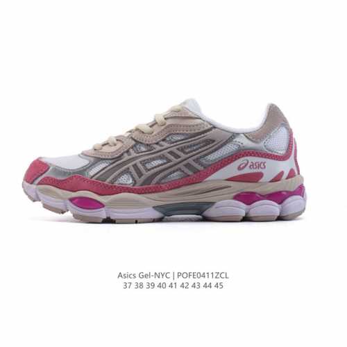 公司级 Asicsgel-Nyc复古单品 亚瑟士Asicstiger 新款休闲鞋 厚底街头运动休闲鞋，Asics亚瑟士推出全新Gel-Nyc，彰显纽约都市活力。