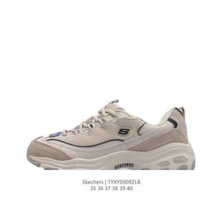 斯凯奇 斯凯捷 女士老爹鞋 真标新品 韩国明星们的新宠思凯奇skechers Mh2 熊猫系列运动鞋 ，韩国街头除了nb鞋之外就是这个运动鞋了.Evu增高大底 - 点击图像关闭