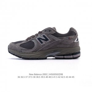 真标 New Balance M2002R Nb新百伦男女鞋 潮流复古织物皮革减震防滑耐磨轻便低帮跑步鞋 原档数据独立私模大底 唯一正确六层组合大底 Rb前软后