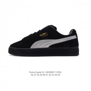 彪马Puma Suede Xl 低帮复古轻便透气防滑减震休闲鞋 小白鞋 厚底增高运动板鞋 类型：男女鞋 尺码: 36-45 货号：398708-01 编码：Wq