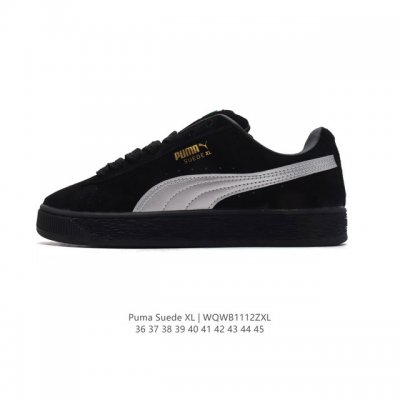 彪马Puma Suede Xl 低帮复古轻便透气防滑减震休闲鞋 小白鞋 厚底增高运动板鞋 类型：男女鞋 尺码: 36-45 货号：398708-01 编码：Wq