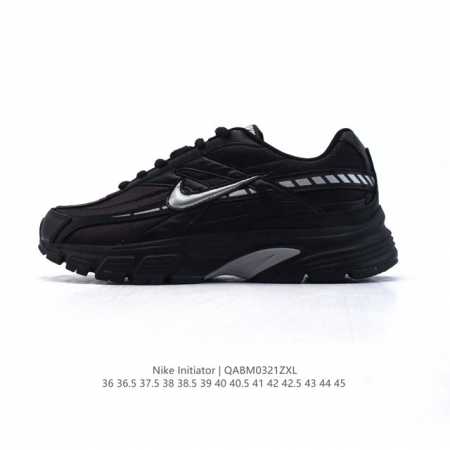 160 【真标】Ins爆火全新韩系古着风，回味经典 Nike 耐克Initiator Running创始者系列复古厚底增高老爹鞋 休闲运动舒适跑鞋。 尺码: 3 - 点击图像关闭