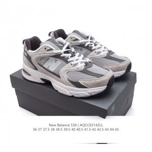 真标 新百伦 Nb530 New Balance 530 复跑古鞋 厚底增高老爹鞋 缓震运动慢跑鞋。Nb530这鞋双确实是Nb家经复典古款式之一，以全科新技诠释