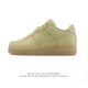 160 耐克 Nike Air Force 1 '07 Low 空军一号含气垫 小白鞋 低帮百搭厚底增高休闲运动板鞋。柔软、弹性十足的缓震性能和出色的中底设计，