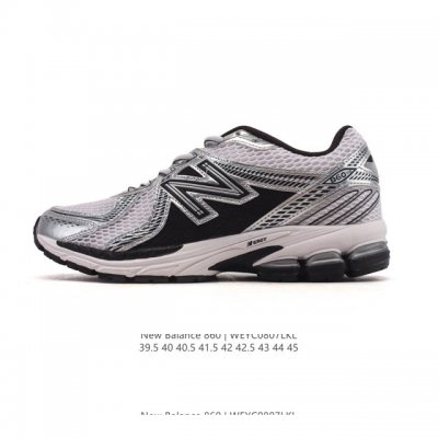 真标 Nb 新百伦 New Balance Ml860 V2 系列复古老爹风休闲运动慢跑。采用丝光猪巴皮革拼接透气网眼织物鞋面T-Beam大底提供足步弓支撑，保