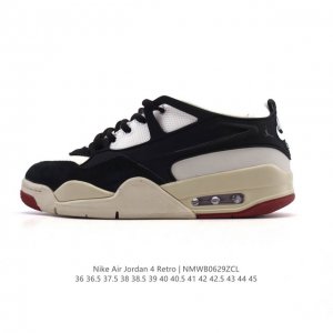 耐克 Nike Air Jordan 4 Retro Og迈克尔 乔丹Aj4代乔4 低帮复古休闲运动文化篮球鞋。秉承轻量化的速度型篮球鞋设计思想完成设计，降低重