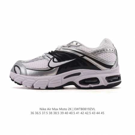 新品 耐克 Nike Air Max Moto 2K 2025秋男女鞋Air Max Moto Ii运动休闲鞋 Hq2056-101 Y2K 玩家狂喜！Nike - 点击图像关闭