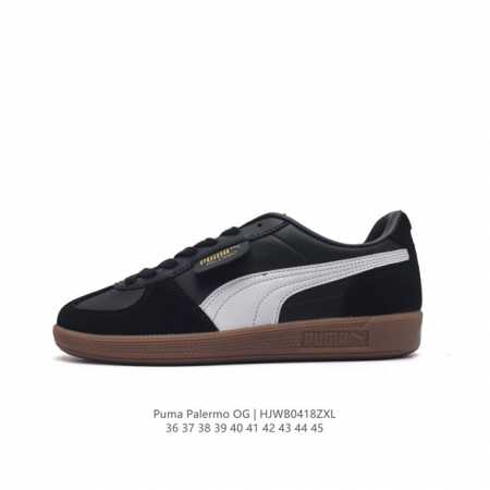 彪马puma Palermo Og 防滑耐磨低帮德训板鞋 男女同款运动鞋，Army Trainer Og休闲鞋沿用德训鞋经典外观 鞋身和鞋舌分别添加了品牌标志性 - 点击图像关闭