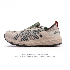 亚瑟士 Asics Gel-Sonoma Cn 轻盈舒适耐磨透气 低帮 洞洞鞋 凉鞋 复古缓震越野运动鞋1012B584-021 硬核户外党必入的3大理由 踩碎