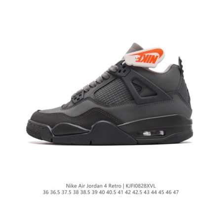 公司级 耐克 Nike Air Jordan 4 Retro Og迈克尔 乔丹aj4代乔4 中帮复古休闲运动文化篮球鞋。秉承轻量化的速度型篮球鞋设计思想完成设计 - 点击图像关闭