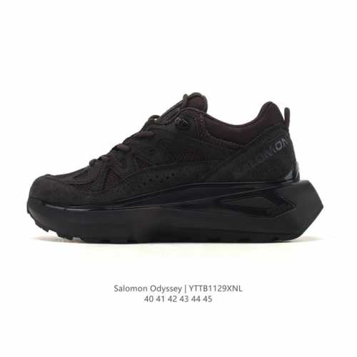 新品公司级 Salomon 萨洛蒙 户外男款防水休闲鞋Odyssey Elmt Low 低帮老爹鞋，Salomon Odyssey Elmt是萨洛蒙 Salom