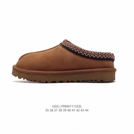 Ugg 棉拖 雪地靴 俏皮可爱的百变造型， 美国轻奢品牌ugg 平底系列冬季雪地休闲保暖家居包头棉拖鞋。官方同步包装 检验标 材料采用原厂防污防水皮料 防滑耐磨 - 点击图像关闭
