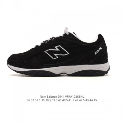 公司级 新百伦 2025年新款 New Balance 204L 2025年夏季登场：复古薄底鞋重塑都市运动美学时尚运动跑步鞋，以复古薄底设计与室内足球鞋灵感，