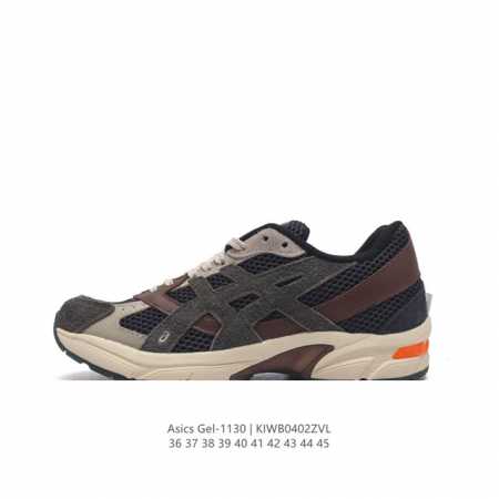 Asics 亚瑟士 新款情侣健步减震复古鞋gel-1130 男女时尚透气运动潮流耐磨休闲鞋 。选用网眼与皮革相接，复古而富有层次感。网布搭配银色金属感线条，虎爪 - 点击图像关闭