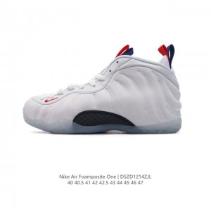 公司级 耐克nike Air Foamposite One 时尚运动鞋潮篮球鞋，是一双内场的后卫战靴，97年1月份首期发行，使用foamposite一次成型的喷