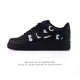 耐克 Nike Air Force 7 Low 2025新年新款 空军一号含气垫 小白鞋 低帮百搭厚底增高休闲运动板鞋。柔软、弹性十足的缓震性能和出色的中底设计